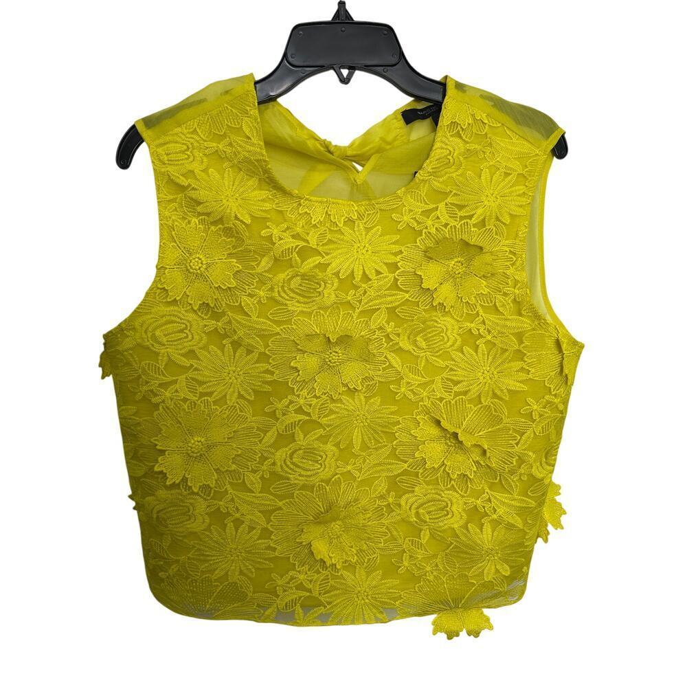Marc New York‎  Sleeveless Floral Lace top